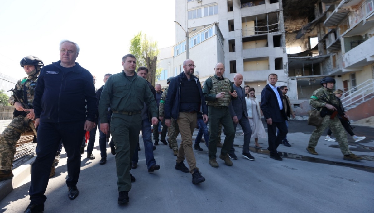 Charles Michel bježao u sklonište tijekom posjeta Odesi