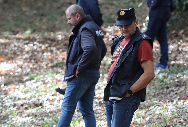 Desno na slici je ubijeni šef krim policije Robert Grilec