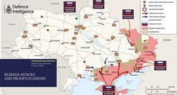 FOTO Britanci objavili novu kartu. Ukrajina u protunapadu na jugu, važne promjene