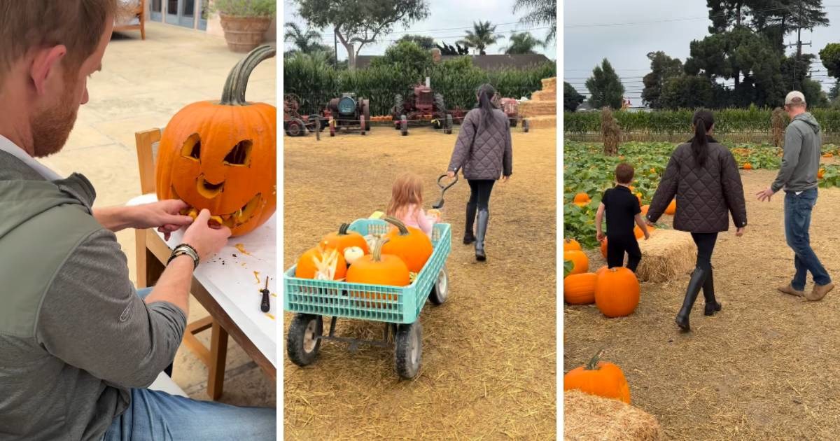 Meghan Markle objavila video s djecom, birali su bundeve za Halloween