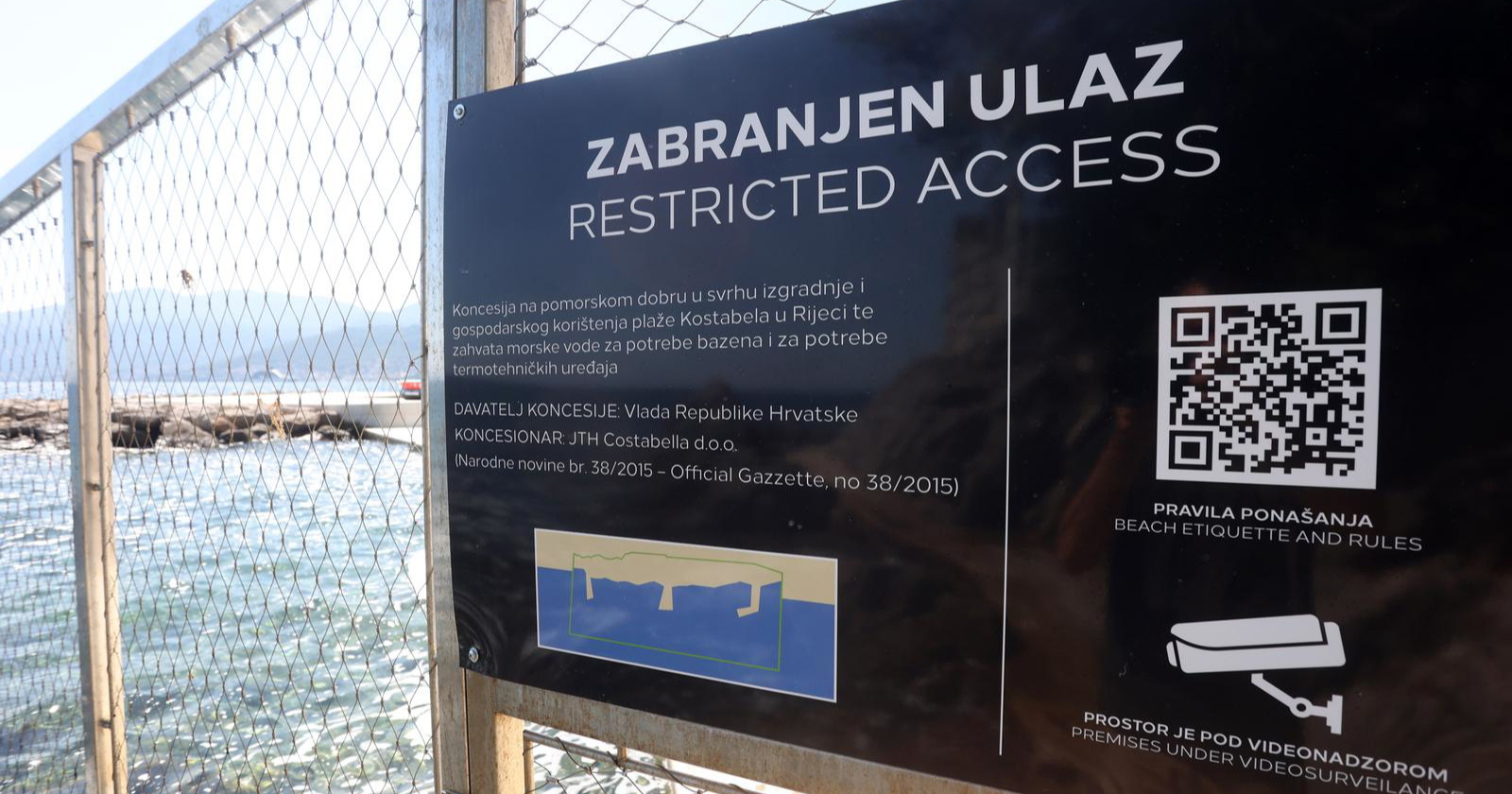 Plaže pripadaju vama. Nitko vas nema pravo tjerati s njih
