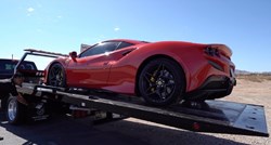 VIDEO Iznajmili mu novi Ferrari, a on ga vratio polomljenog