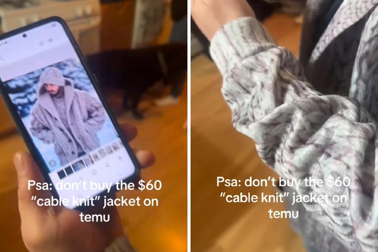 Naručio kardigan s Temua za 50 €. Kad je otvorio paket, uslijedilo je iznenađenje
