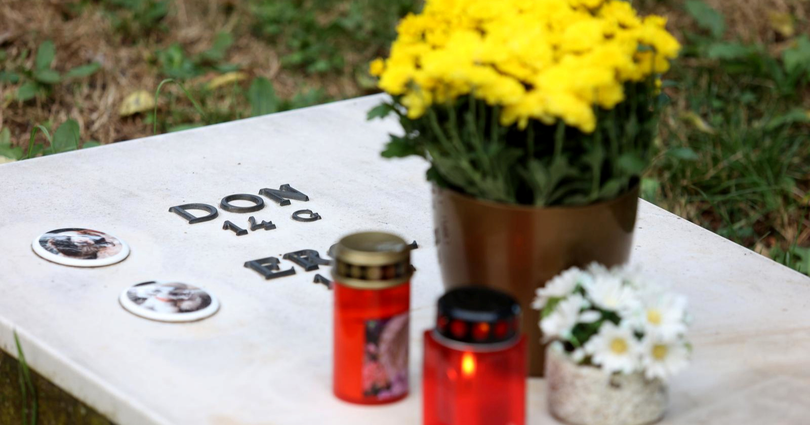 Vlasnici donijeli cvijeće i zapalili svijeće na groblju kućnih ljubimaca u Rijeci