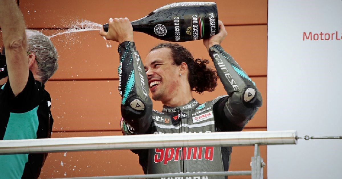 Morbidelli slavio na Velikoj nagradi Teruela
