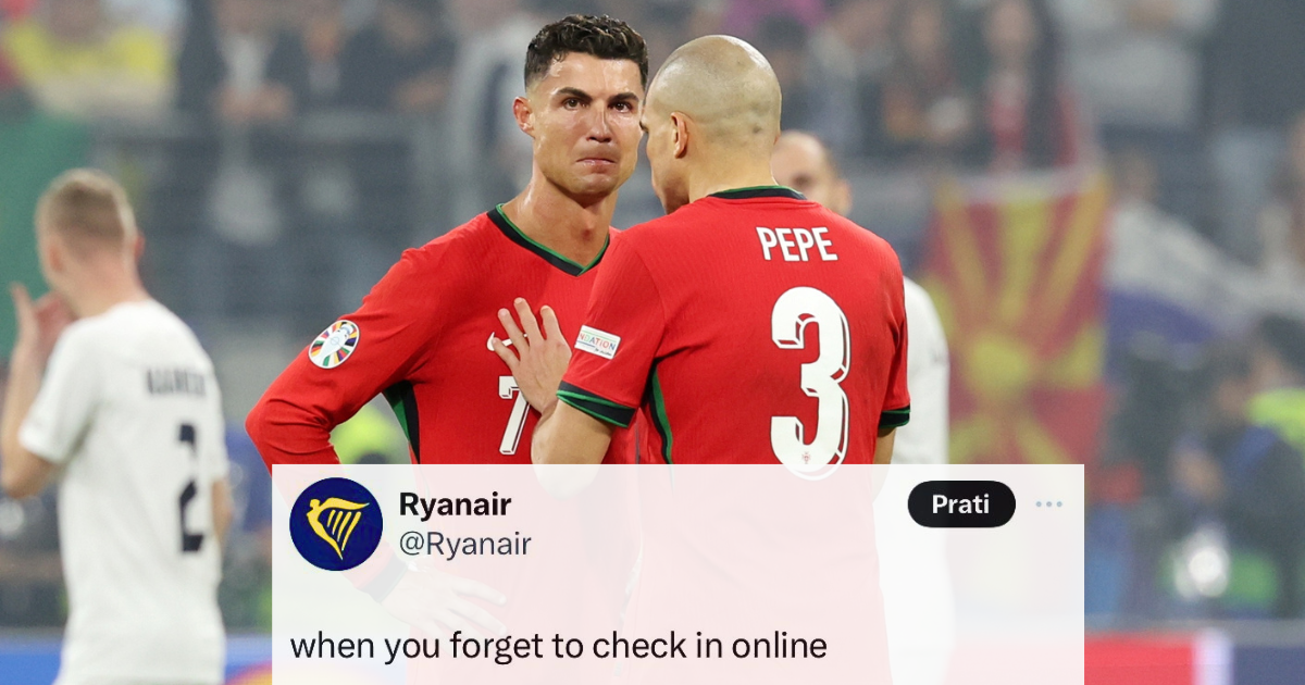 Ryanair se sprdao s uplakanim Ronaldom, ljudi im pišu: Ovo nije smiješno