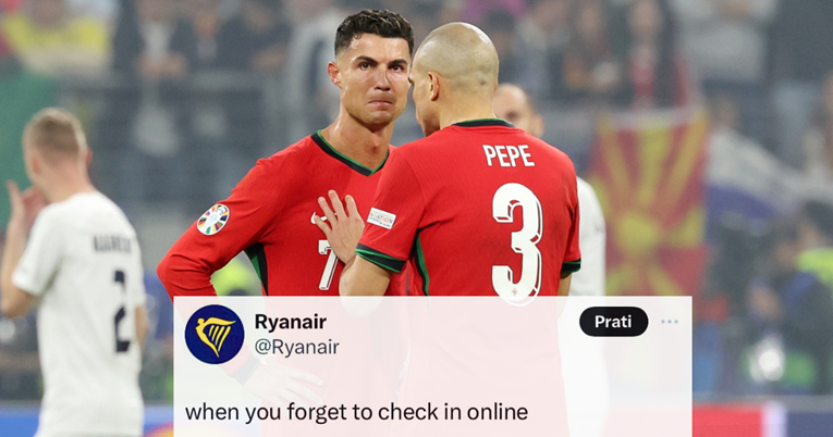 Ryanair se sprdao s uplakanim Ronaldom, ljudi im pišu: Ovo nije smiješno