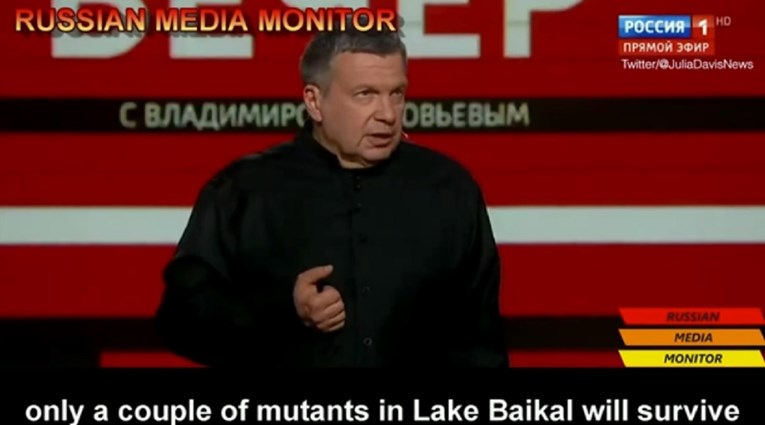 Putinov voditelj: Prasak, i evo ga... Preživjet će samo mutanti u Bajkalskom jezeru