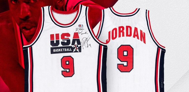 Karl Malone prodao potpisani Jordanov dres iz Dream Teama za tri milijuna dolara