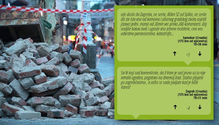 Hrvati se svađaju na aplikaciji za potrese: Ne mislite sad da znate kako je Zagrebu