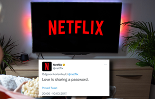 Netflix bi vjerojatno trebao obrisati ovaj tvit prije zabrane dijeljenja lozinke