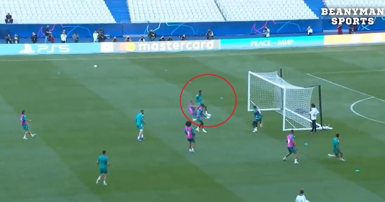 VIDEO Vinicius na treningu zabio isti gol kao u finalu LP-a