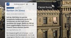 Analiza ARD-a o Credit Suisseu i SVB-u: Sve banke se sada plaše domino-efekta