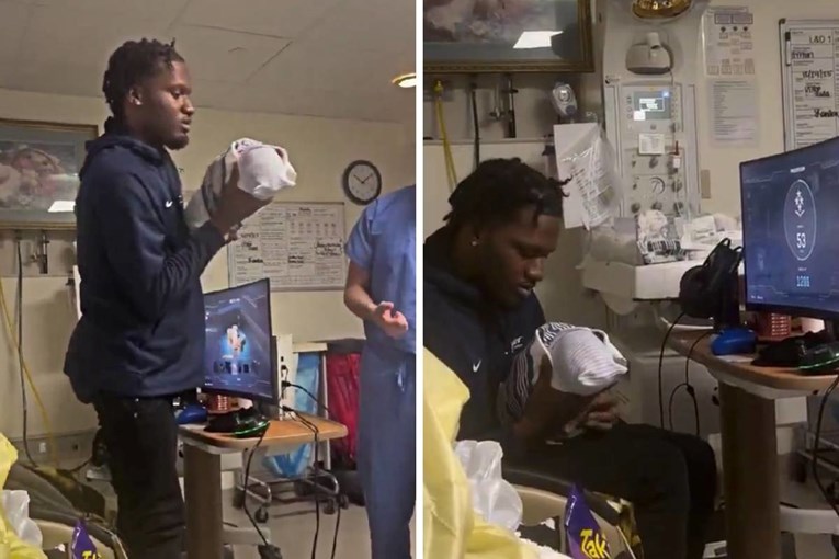 Tip igrao videoigre u rodilištu dok mu je žena rađala, snimka podijelila internet