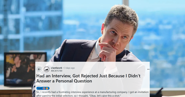 Kandidat napustio razgovor za posao nakon bizarnog i neugodnog pitanja