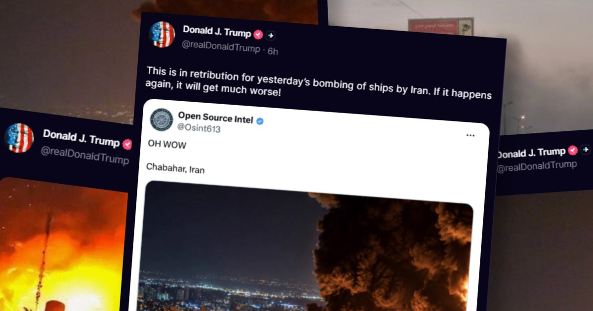 Trump noćas objavljivao slike i snimke napada na Iran: "Ovo je odmazda"