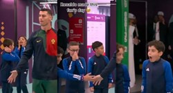 Ronaldo prije utakmice pružio ruku dječaku. Pogledajte njegovu reakciju