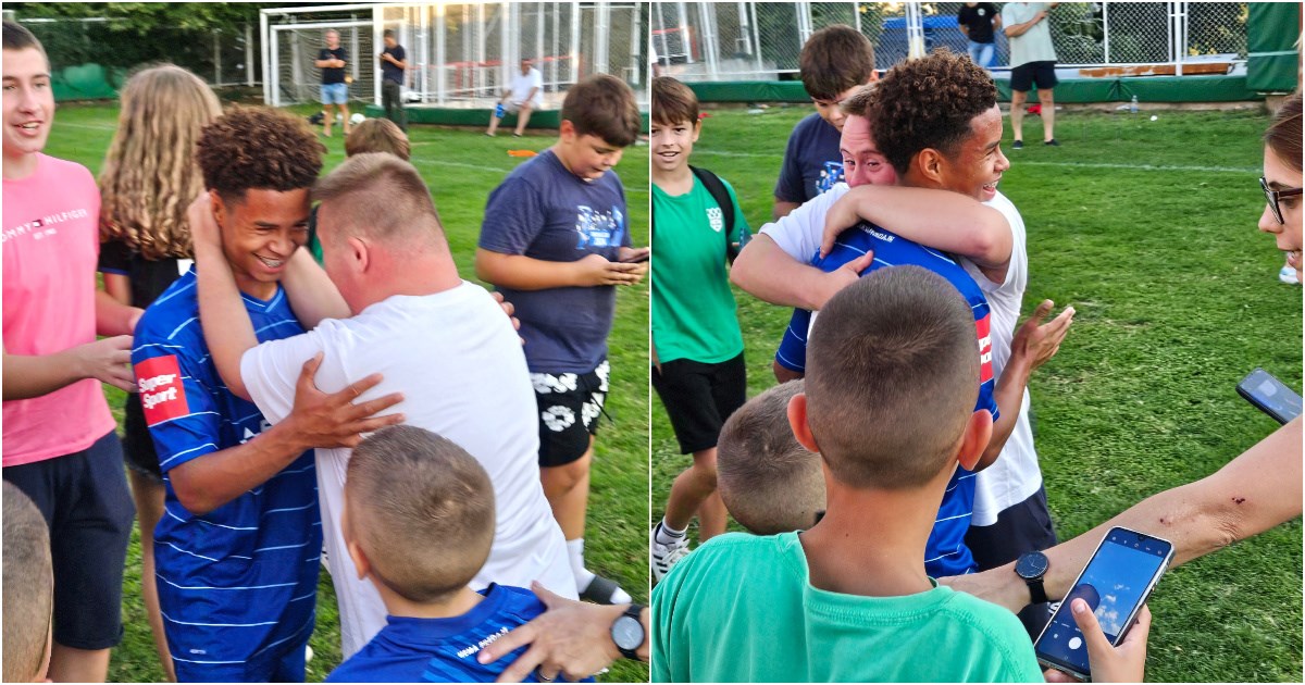 Dinamo objavio hit fotografije iz Senja: Nogomet je puno više od igre