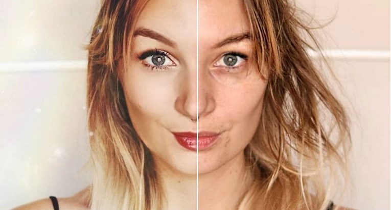 Istina nije lijepa: Influencerica pokazuje Instagram fotke prije i nakon obrade