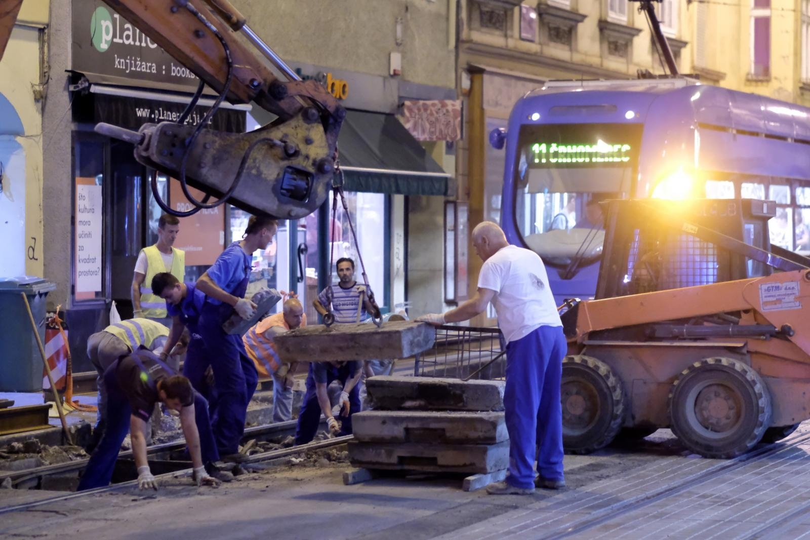 Tramvaji večeras ne voze kroz centar Zagreba