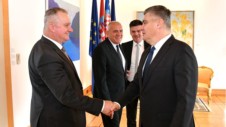 Milanović primio predstavnike hrvatskih političkih stranaka u BiH