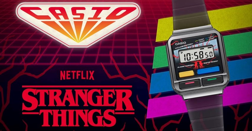 Casio je predstavio Stranger Things sat koji budi nostalgiju za 80-ima