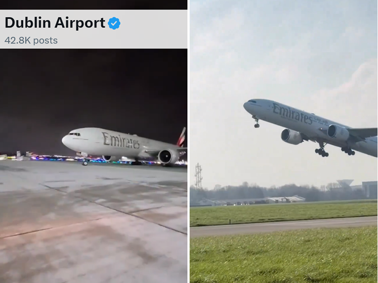 Prvi putnici iz Dubaija sletjeli u Dublin: "Trebala sam samo promijeniti avion"