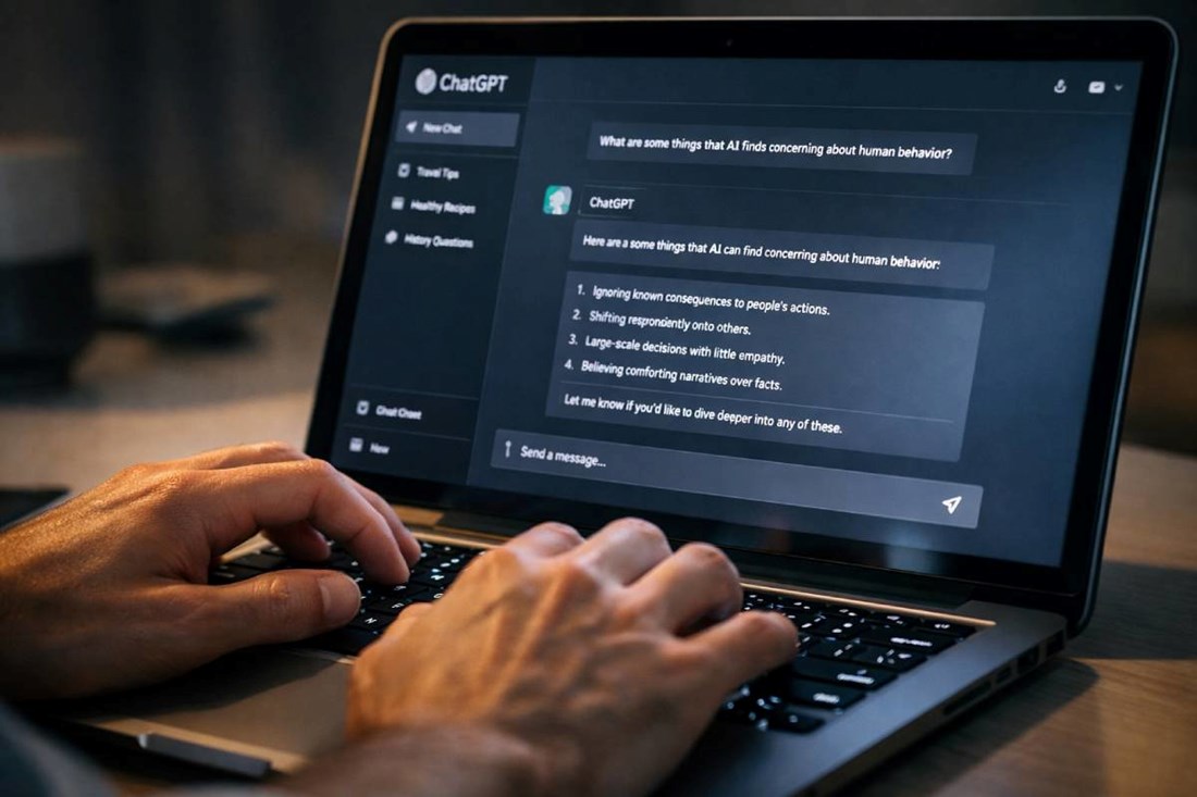 Netko je pitao ChatGPT što ga plaši kod ljudi. Odgovor je bio jezivo precizan