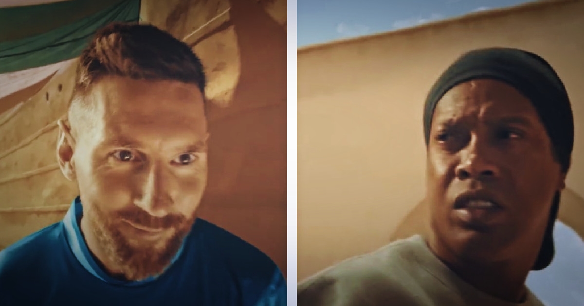 VIDEO Nova reklama s Messijem i Ronaldinhom pokazuje što je moderni nogomet