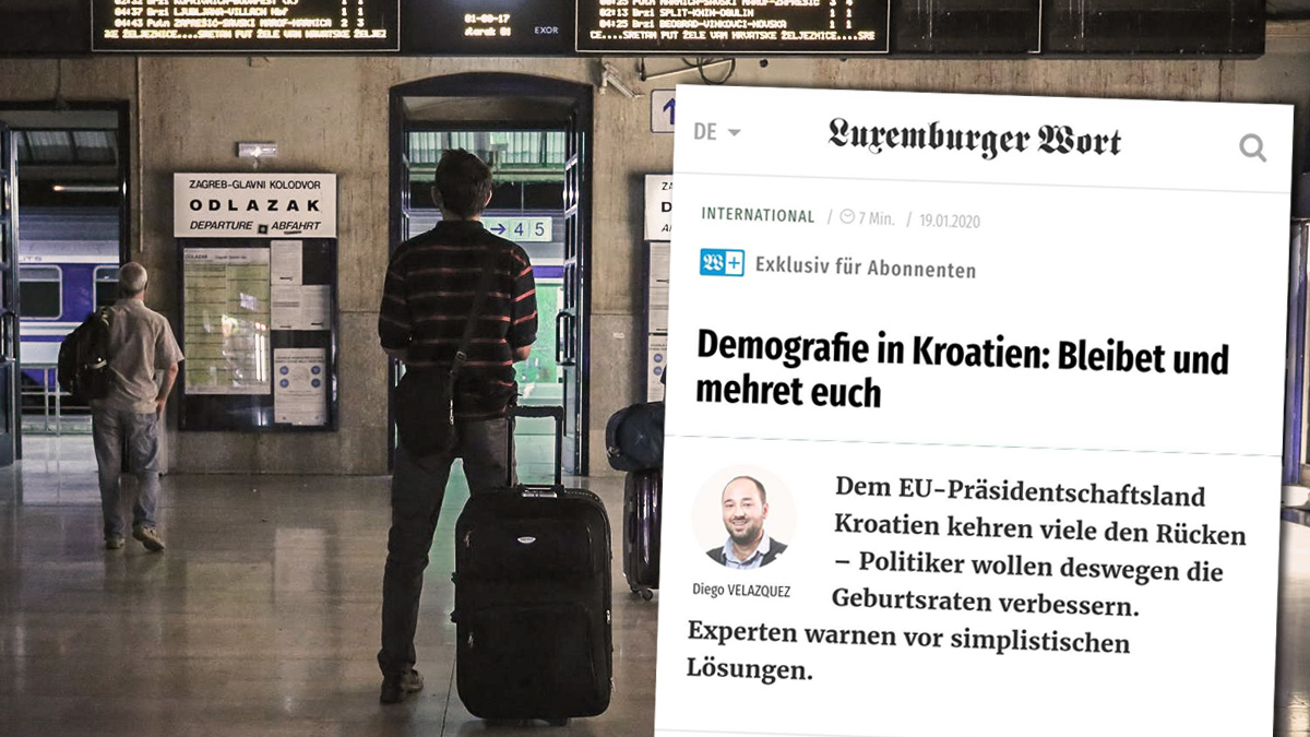 Strani list o masovnom iseljavanju iz Hrvatske: "Novac to neće riješiti"