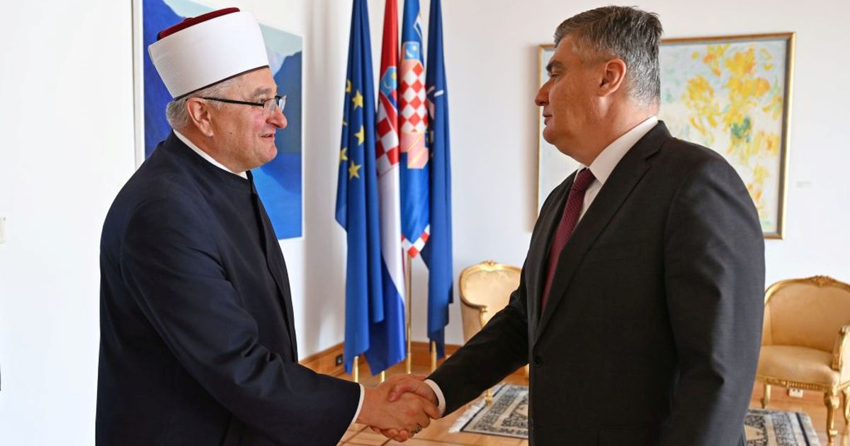 Milanović primio izaslanstvo Islamske zajednice