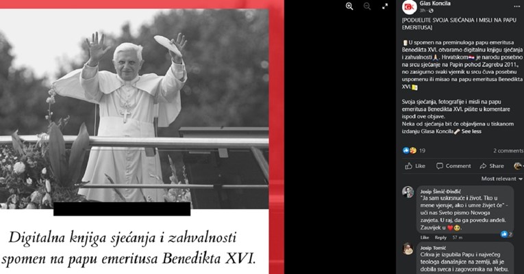 Ovo je "digitalna knjiga sjećanja" Glasa Koncila za Benedikta XVI.