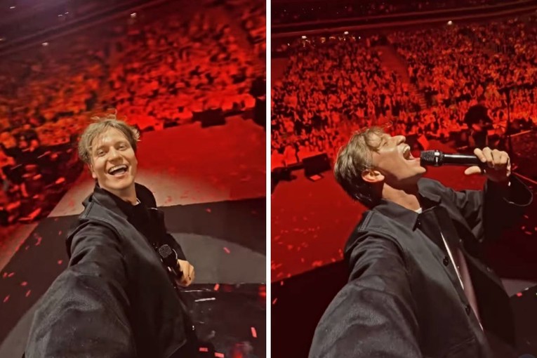 Jakov Jozinović održao koncert u Ljubljani: "Odradio sam prvu arenu u životu"