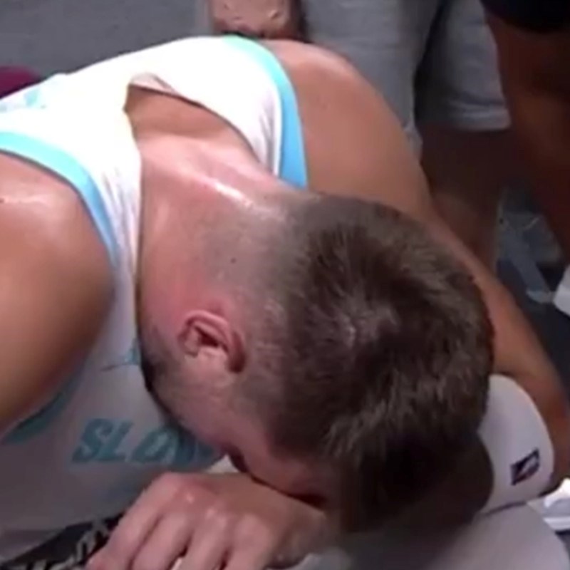 VIDEO Dončić se ozlijedio pred EuroBasket nakon što je suigrač pao na njega