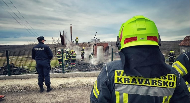 U požaru kuće kod Velike Gorice nađeno tijelo. Policija: Vjerojatno je član obitelji