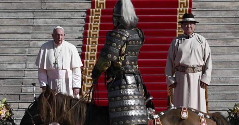 Papa iz zemlje s 1450 katolika poslao poruku Kini
