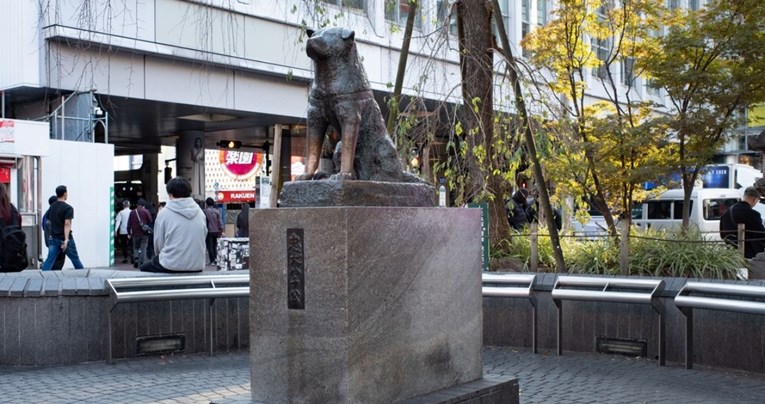 Hachiko je dobio spomenik na željeznici u Tokiju