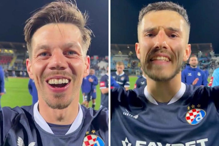 VIDEO Dinamovci slave šesticu i finale Kupa. Pjeva se "Daj mi samo pobjede"