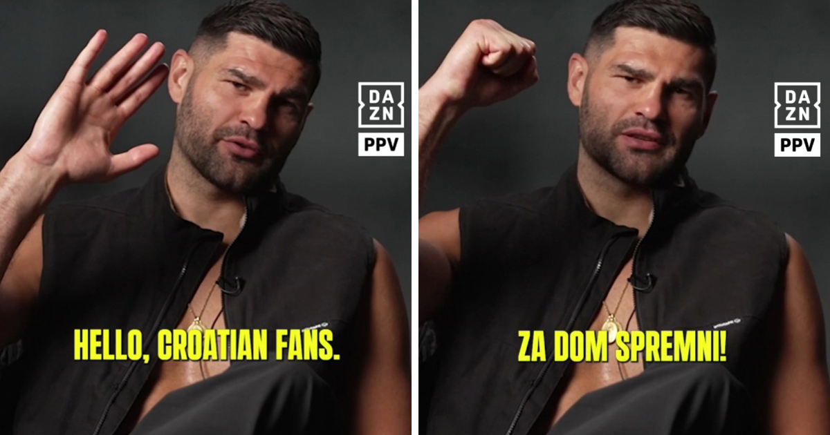 Hrgović najavio borbu za titulu i rekao Za dom spremni. DAZN uklonio video
