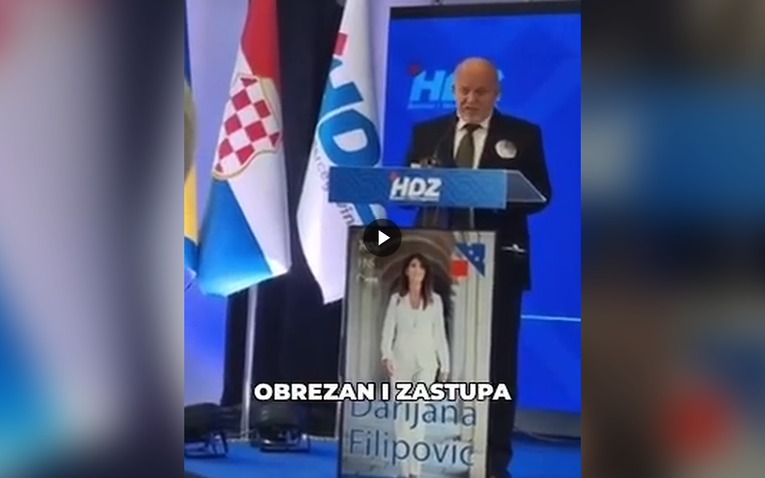 HDZ-ovac iz BiH o kandidatu druge stranke: On je jako obrezan