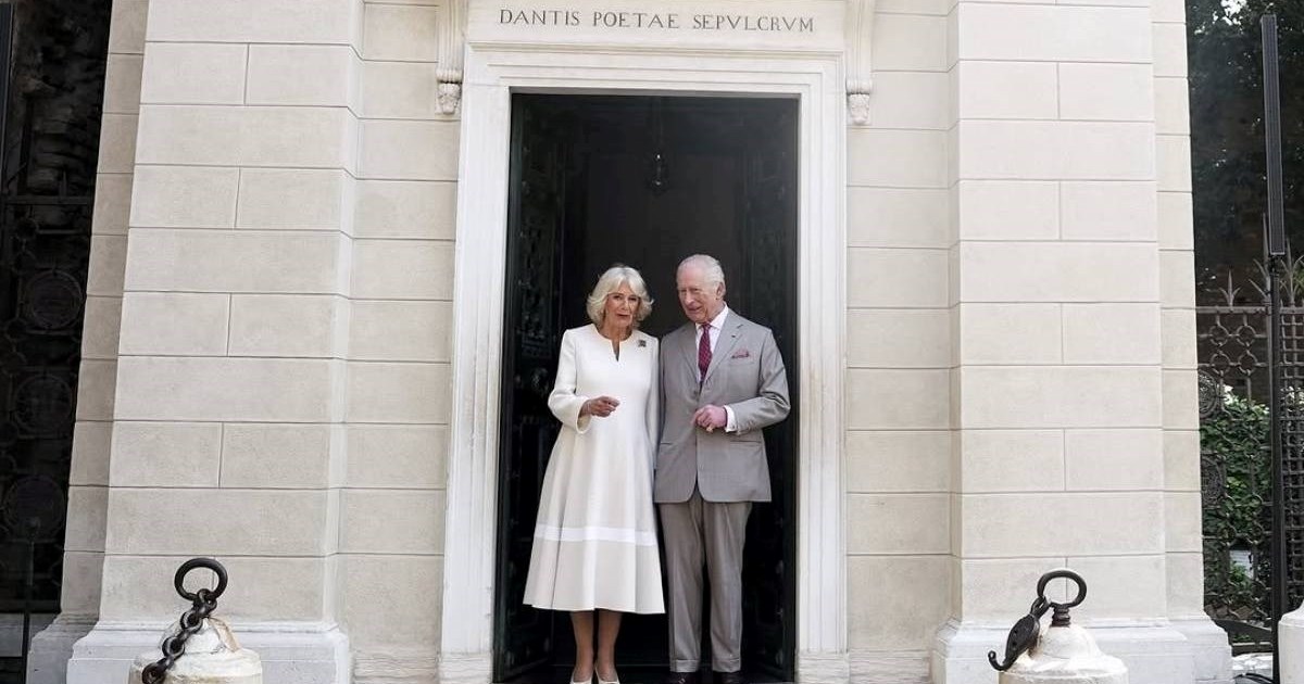 Charles i Camilla posjetili Danteov grob u Ravenni