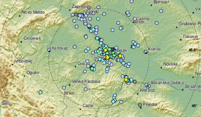 Potres od 3.3 po Richteru noćas zabilježen na Baniji