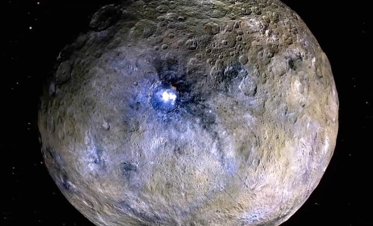 Ispod misteriozne svijetle točke na planetu Cereri možda se skriva veliki ocean