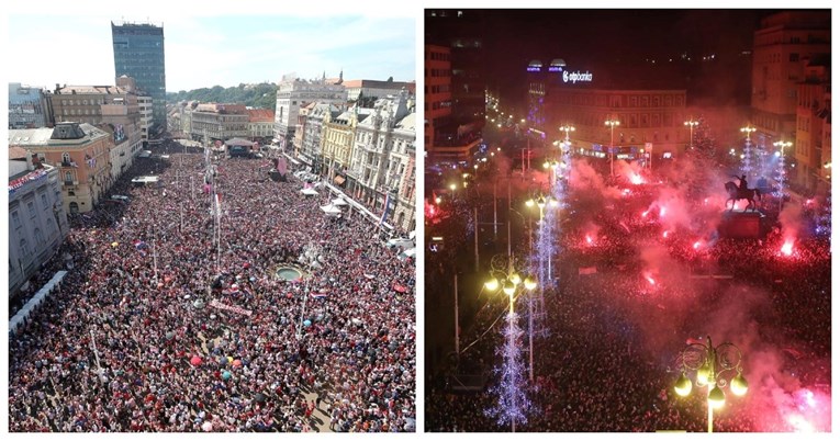 Pogledajte kako je Trg izgledao na dočeku 2018., a kako danas