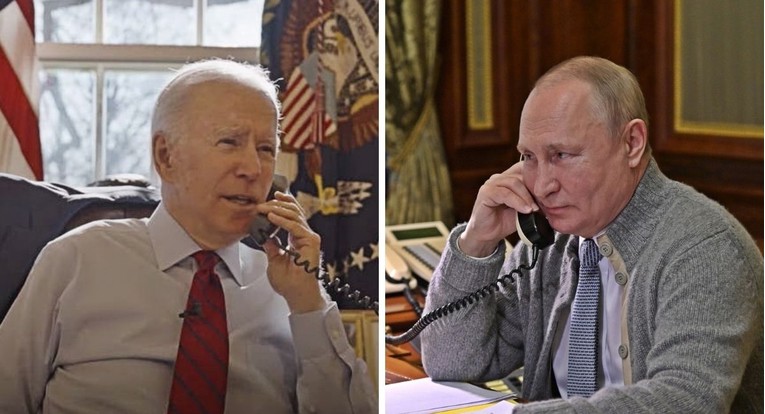 Počeo važan telefonski sastanak Bidena i Putina