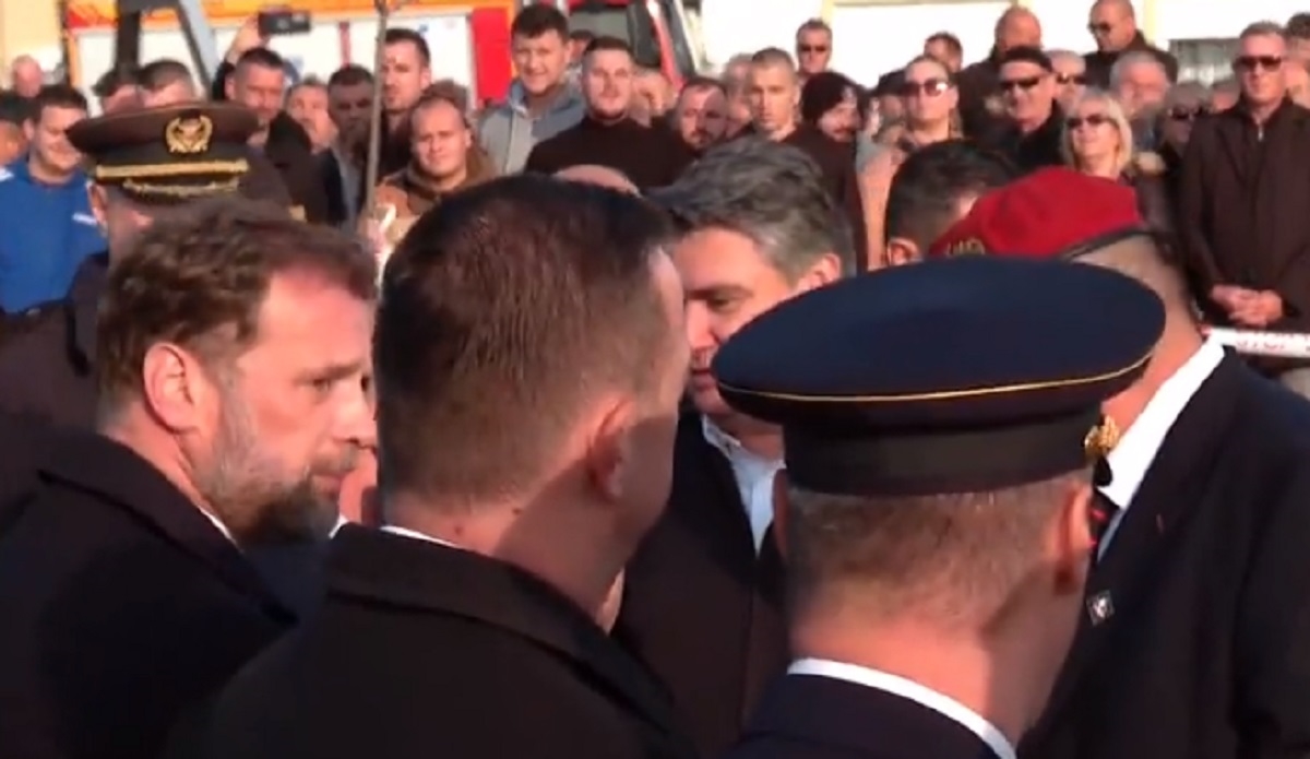 VIDEO Milanović se rukovao s ljudima u Vukovaru, Banožića samo zaobišao