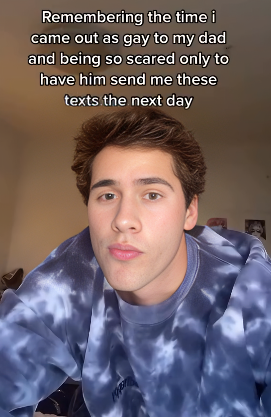 Bojao se reći ocu da je gay, a onda je dobio poruku koja mu je rastopila srce