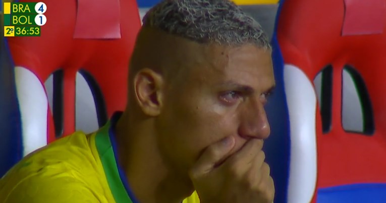 VIDEO Brazil pobijedio 5:1, Richarlison od tuge plakao na klupi