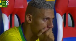 VIDEO Brazil pobijedio 5:1, Richarlison od tuge plakao na klupi