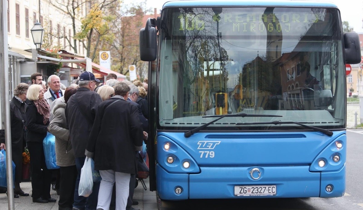 Besplatan prijevoz prema Mirogoju i drugim grobljima u Zagrebu